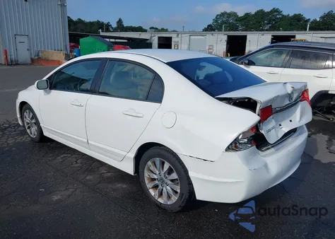 2010 Honda Civic Ex z USA, uszkodzony, nr VIN 2HGFA1F8XAH506573